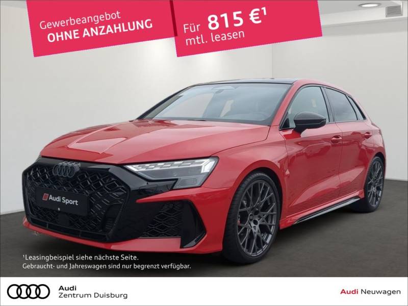 Audi RS3 Sportback S tronic Panodach Navi Leder Sitze