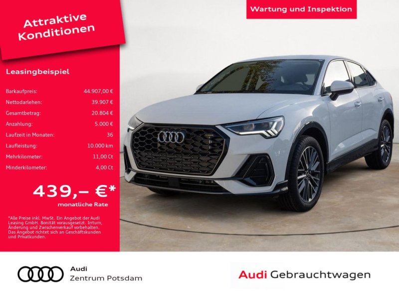 Audi Q3 Sportback 35 TDI 110150 kWPS S tronic SHZ LED