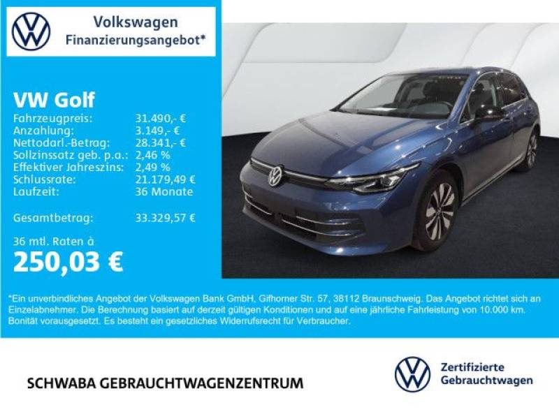 Volkswagen Golf VIII Goal 2.0 TDI DSG *LED*VIRTUAL*AHK*16"*