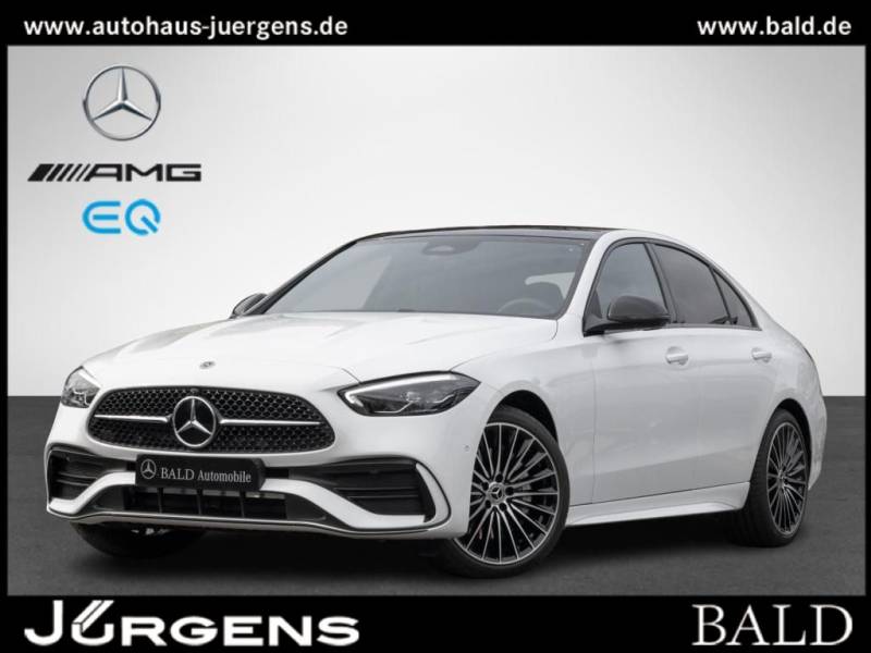Mercedes-Benz C 180 AMG/LED/Pano/AHK/360/Memory/Totw/Night/19'