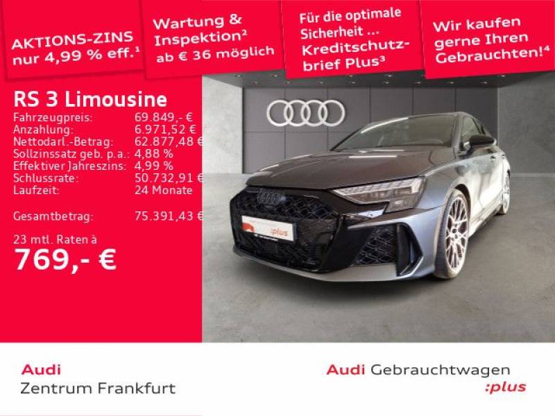 Audi RS 3 Limousine quattro S tronic Matrix-LED Navi
