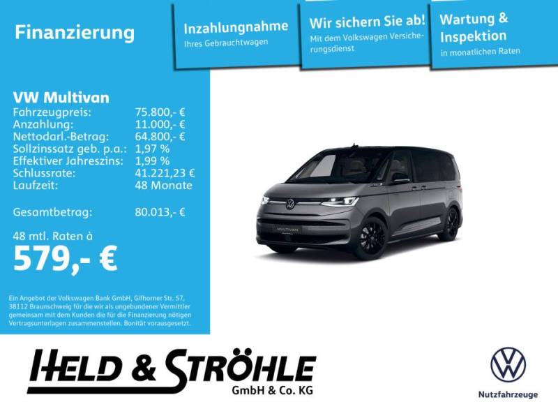Volkswagen T7 Multivan Life Edition TDI DSG kurzer Überhang