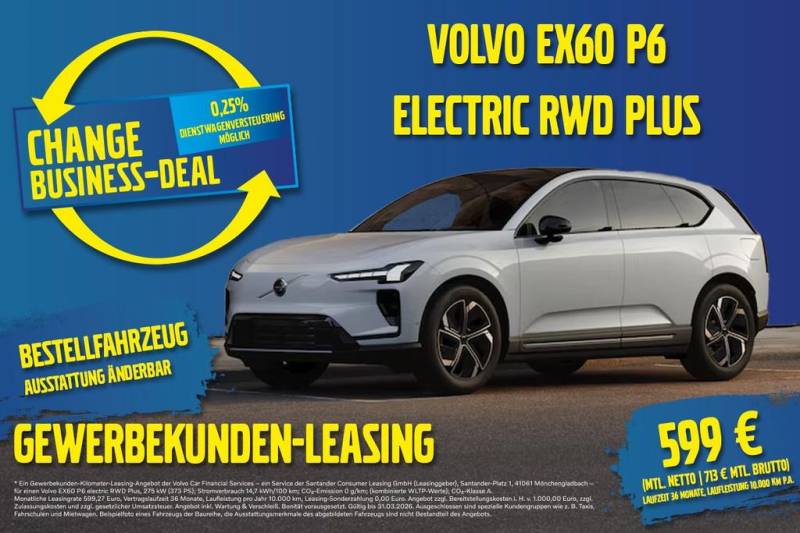 Volvo EX60 P10 AWD Electric Ultra 22" 800V 360° BandW PA