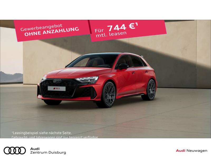 Audi RS3 Sportback S tronic Panodach Navi Leder Sitze