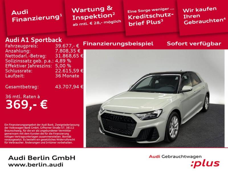 Audi A1 Sportback S line 35 TFSI S tronic