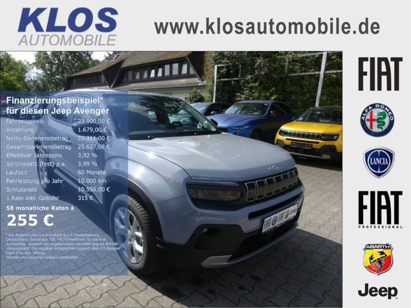 Jeep Avenger ALTITUDE 1.2 T3 100 PS PDC WINTER APPLE 