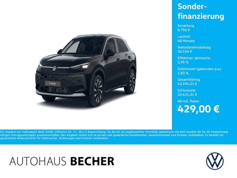 Volkswagen T-Roc Style 1.5 eTSI DSG /AHK/Navi/Matrix/360Kam