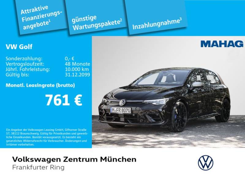 Volkswagen Golf VIII R 2.0 TSI 4mot LEDER Navi LED+ Panoram
