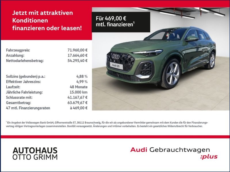 Audi Q5 2.0 TDI quattro Matrix KLIMA NAVI LEDER ALU