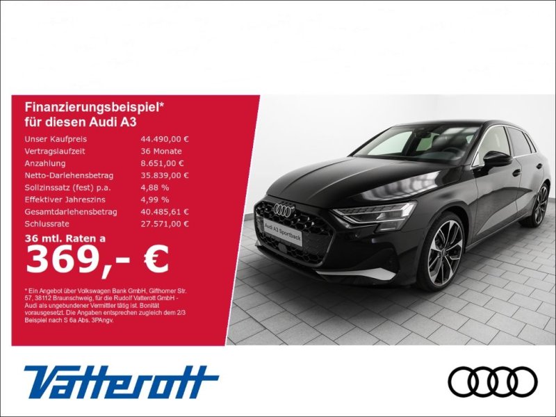 Audi A3 Sportback advanced 35 TFSI Mod25 Matrix ACC N