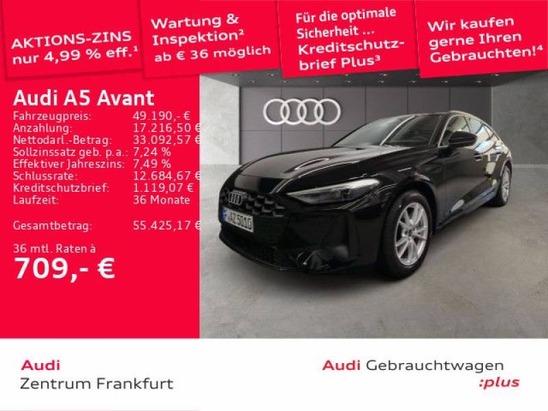 Audi A5 Avant TDI S tronic LED ACC DAB