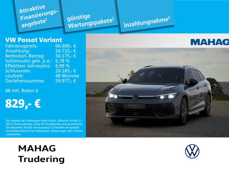 Volkswagen Passat Variant 1.5 eHybrid R-Line AHK CCS IQ.Lig