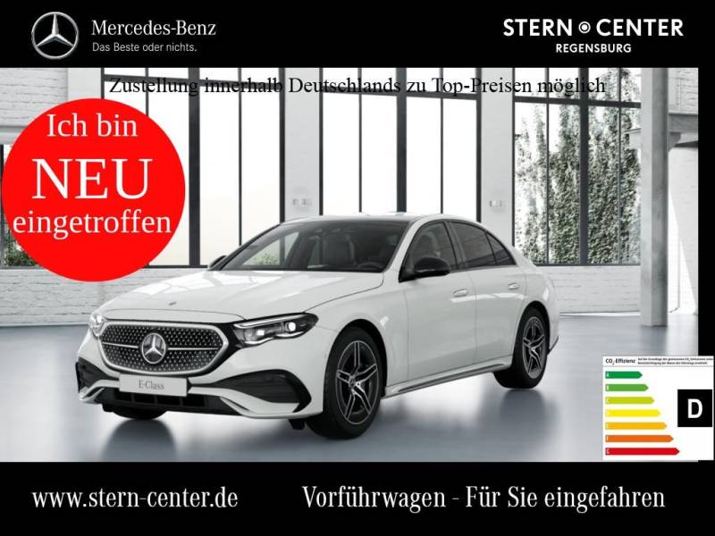 Mercedes-Benz E 220 d 4MATIC Limousine AMG MBUX Night Ambiente