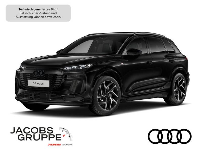 Audi Q6 e-tron qu. 2xS line/All Black/0,25%/Luftf./Hu
