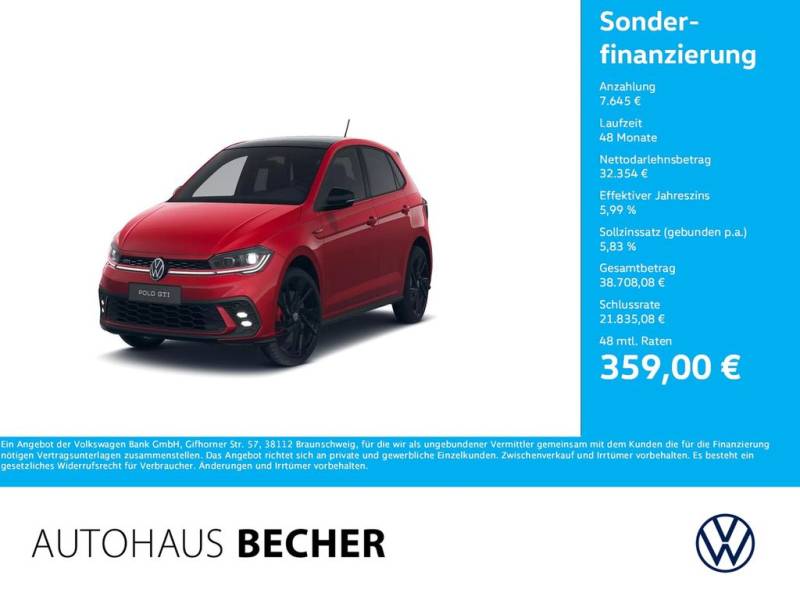 Volkswagen Polo GTI 2.0 TSI DSG /Navi/LED/Pano/Rückfahrkam.