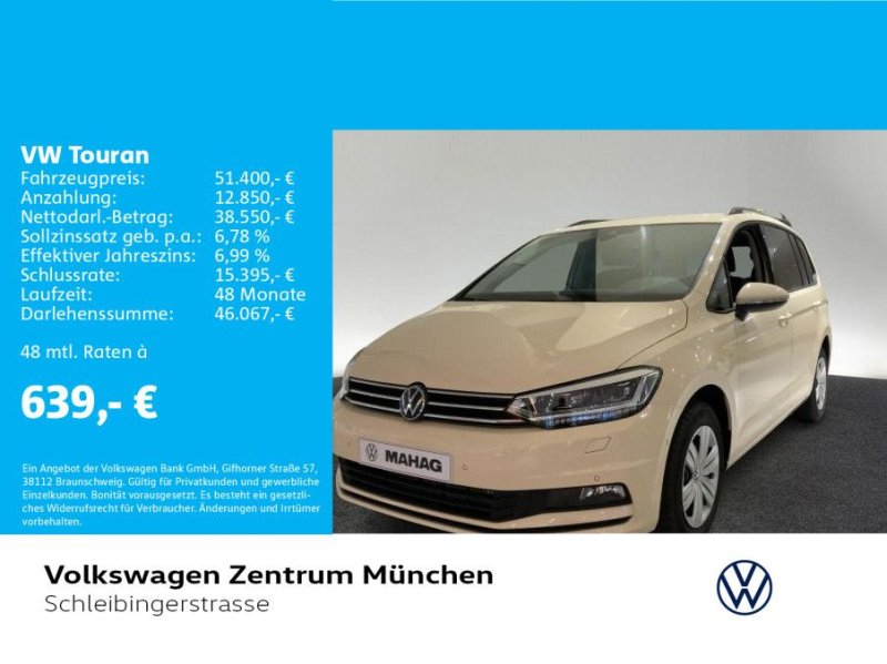 Volkswagen Touran Trendline 2.0 TDI 7-Sitzer-LED-Klima-16"