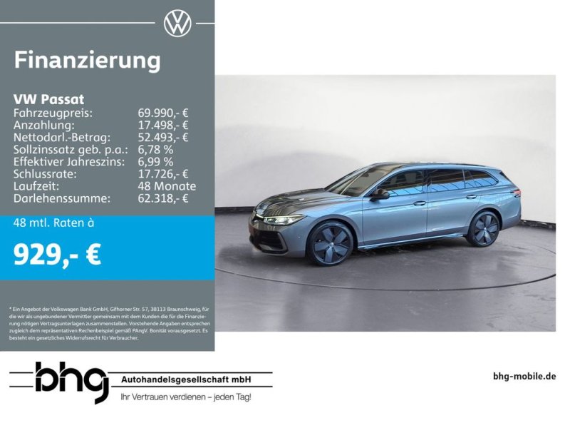 Volkswagen Passat R-Line 2,0 l TDI SCR 4MOTION   7-Gang-Dop