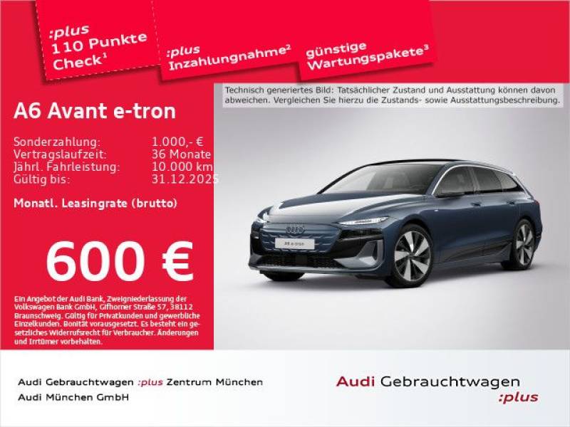 Audi A6 Avant e-tron S line Luftfed/AHK/Pano/BandO