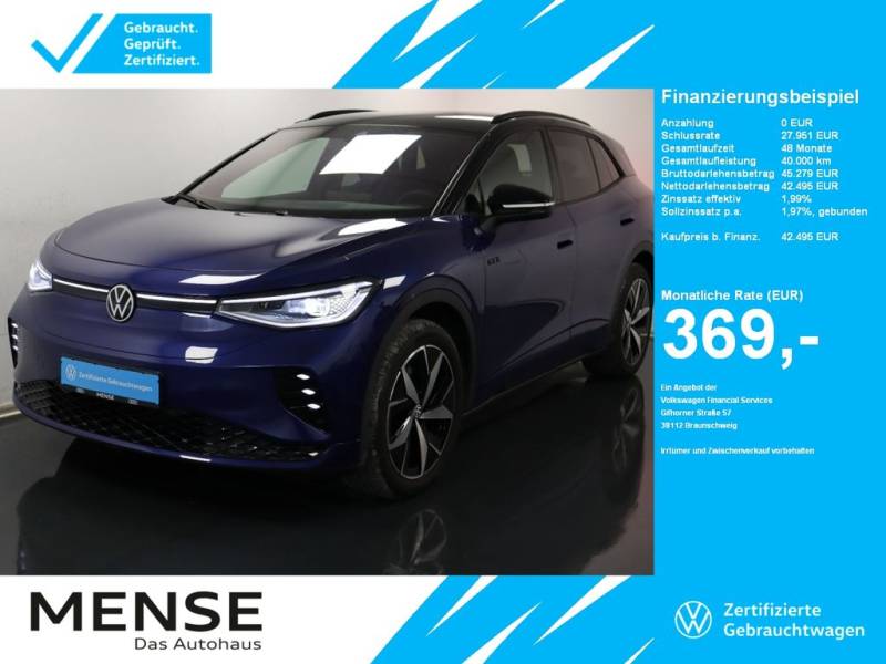 Volkswagen ID.4 GTX 4-motion IQ.Light-Matrix-CarPlay-AHK-LM