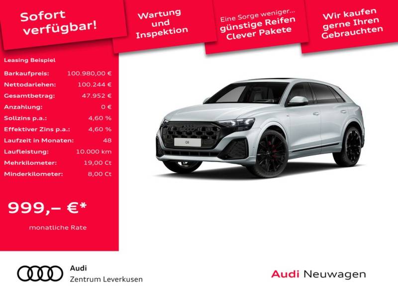 Audi Q8 TDI S line business STANDHZ LASER BandO AHK