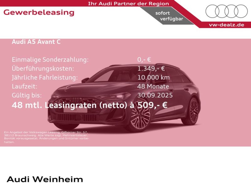 Audi A5 Avant TDI quattro S tronic