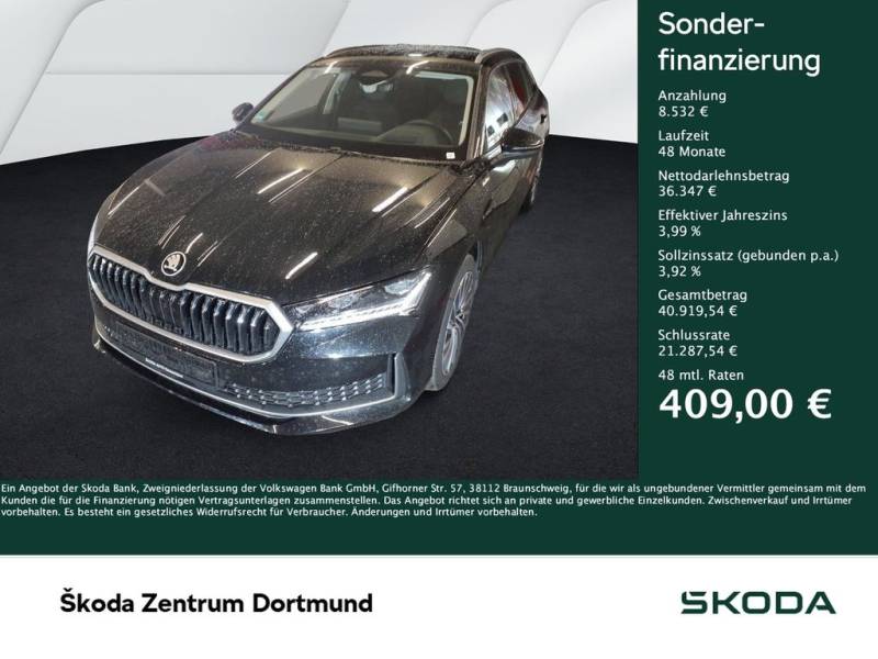 Skoda Superb Combi 1.5 iV LandK LEDER AHK CAM ACC LM18