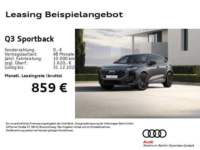 Audi Q3 Sportback e-hybrid S line S tronic *PANO*LED+