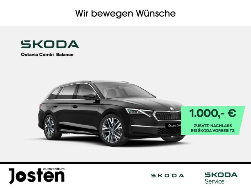Skoda Octavia Combi Balance 1.5TSI AHK FahrAss+ Infota