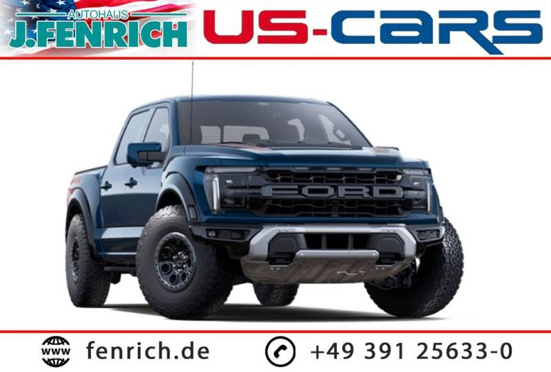 Ford F 150 Raptor MY25-HEAD-UP-360°-AHVZ-NAV-37"