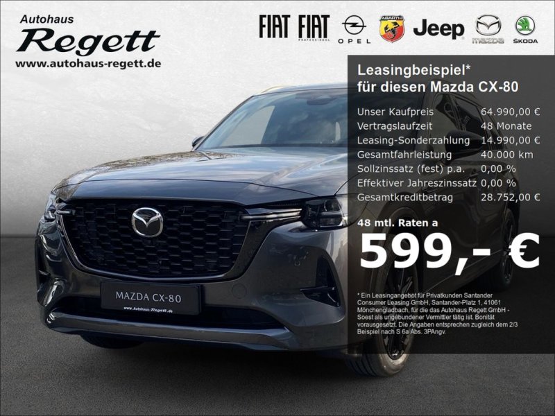 Mazda CX-80 Homura Plus AWD 3.3 e-SKYACTIV-D 254 M-Hyb