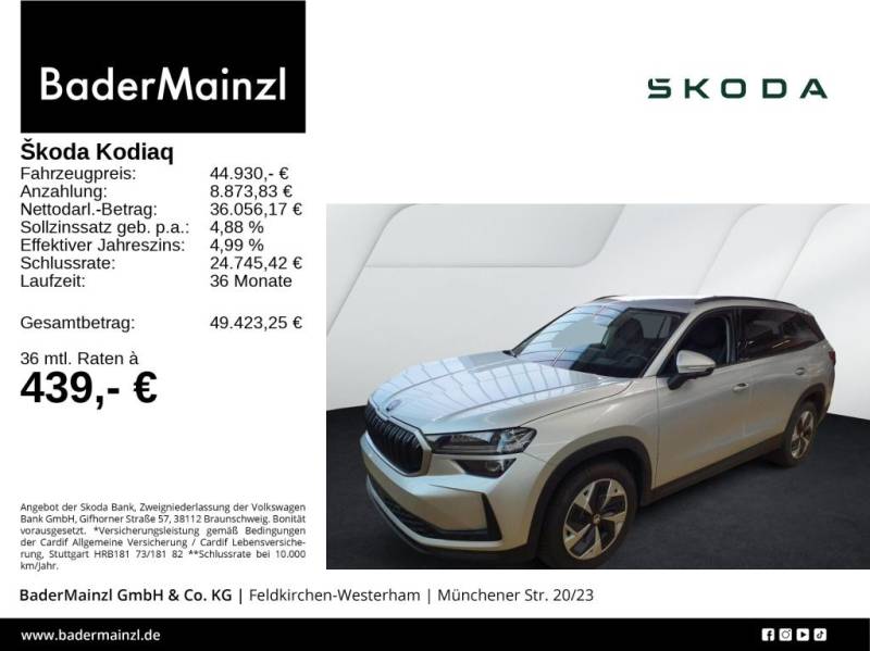 Skoda Kodiaq 2.0 TDI 4x4 DSG Selection AHK Matrix HUD