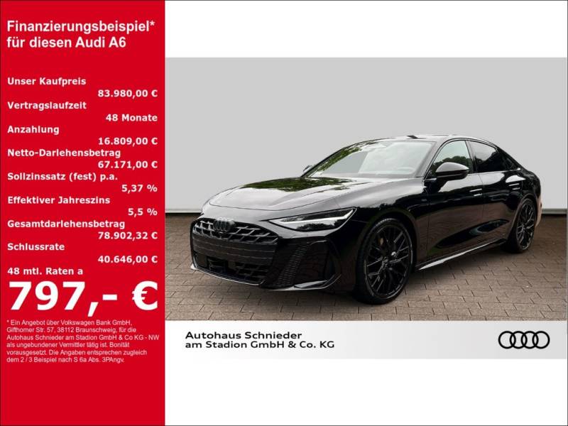Audi A6 Limousine edition one e-hybrid quattro 220 kW