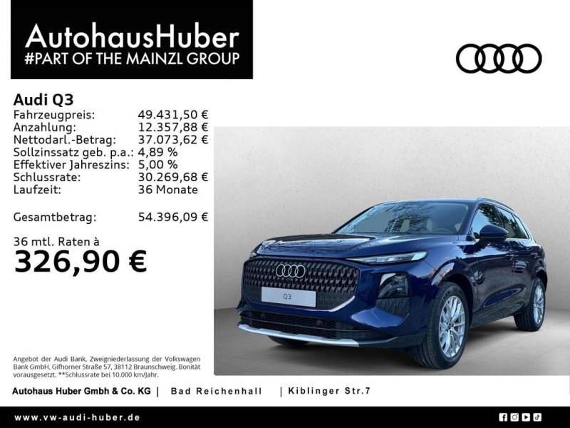 Audi Q3 SUV TDI S tronic advanced LED RKam SHZ AHK