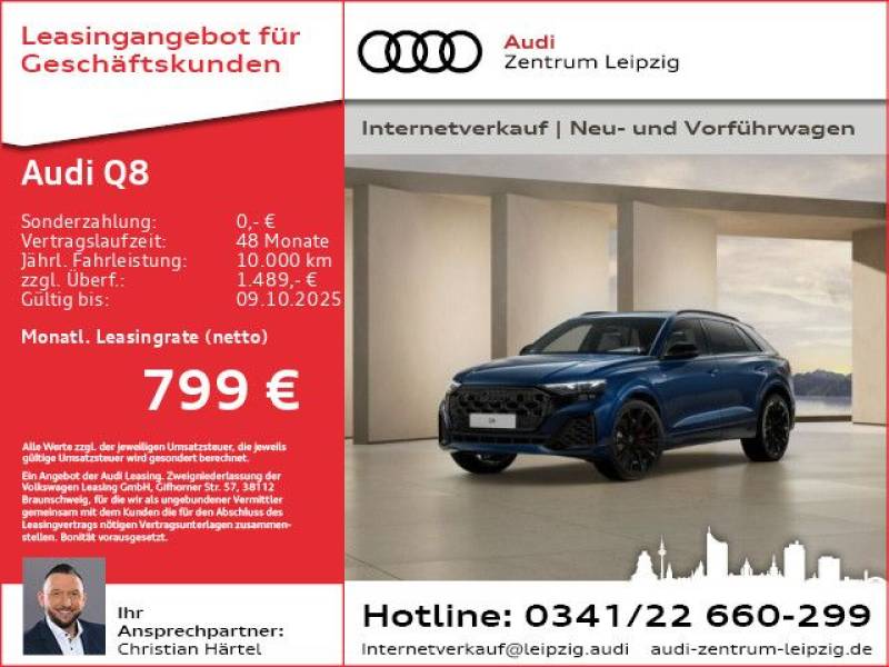Audi Q8 SUV TFSI e qu. S line*MATRIX*WR*AHK*LEDER*23*