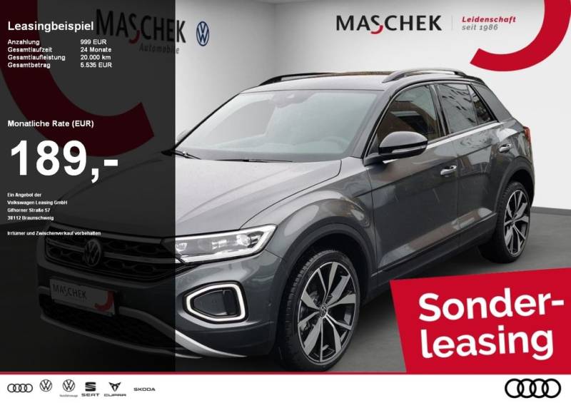 Volkswagen T-Roc Style 2.0TDI DSG 19'' AHK Navi LED 8-fach