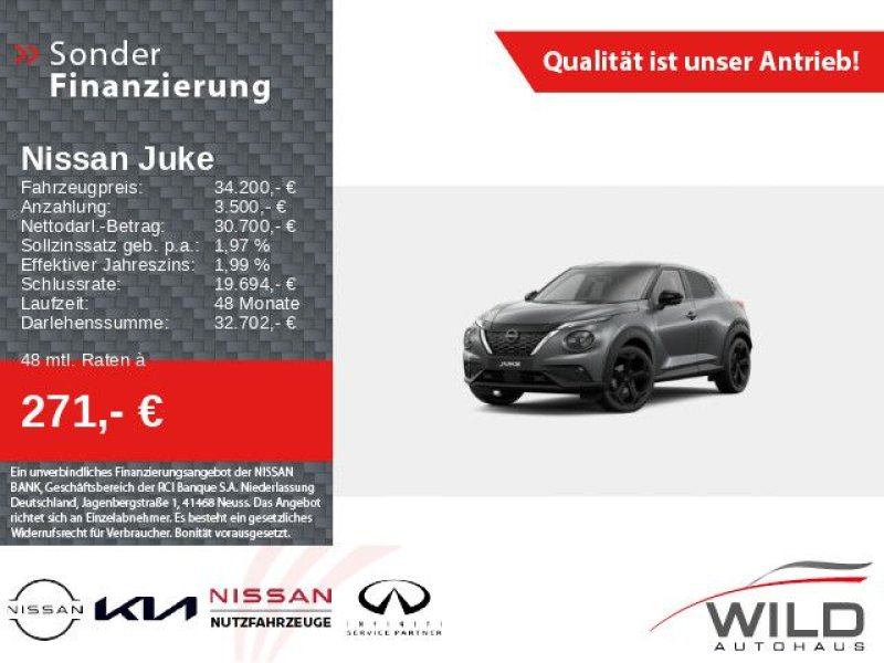 Nissan Juke 1.6 Hybrid Tekna BOSE 360° Navi Winter Pake