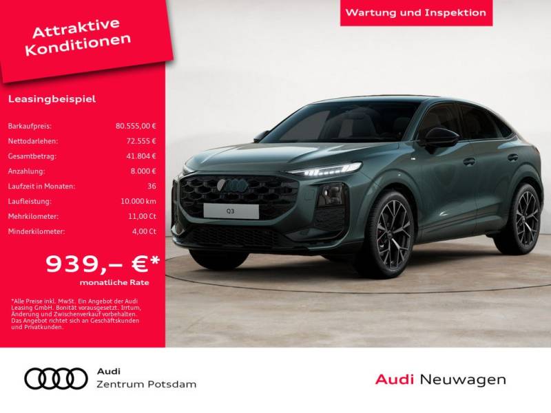 Audi Q3 Sportback TFSI quattro PDC SHZ NAVI HUD PANO