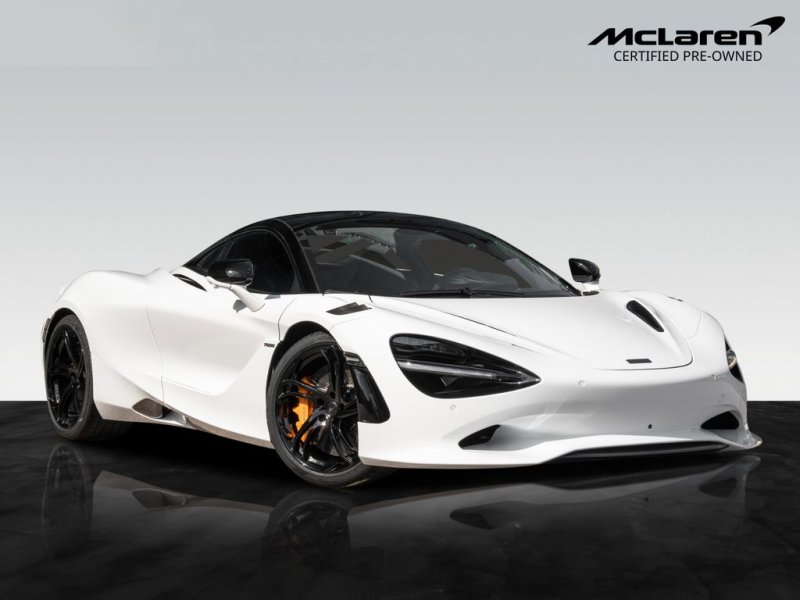 McLaren 750S Coupé - Silica White - Carbon Fenders