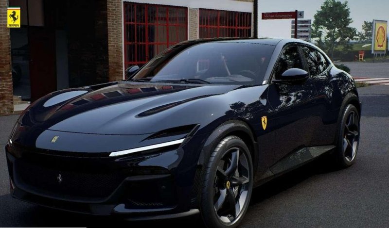 Ferrari Purosangue Blue Pozzi / New