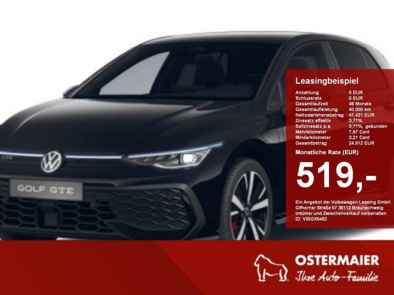 Volkswagen Golf GTE 1.5 eHybrid DSG AHK,MATRIX,AreaView,18'