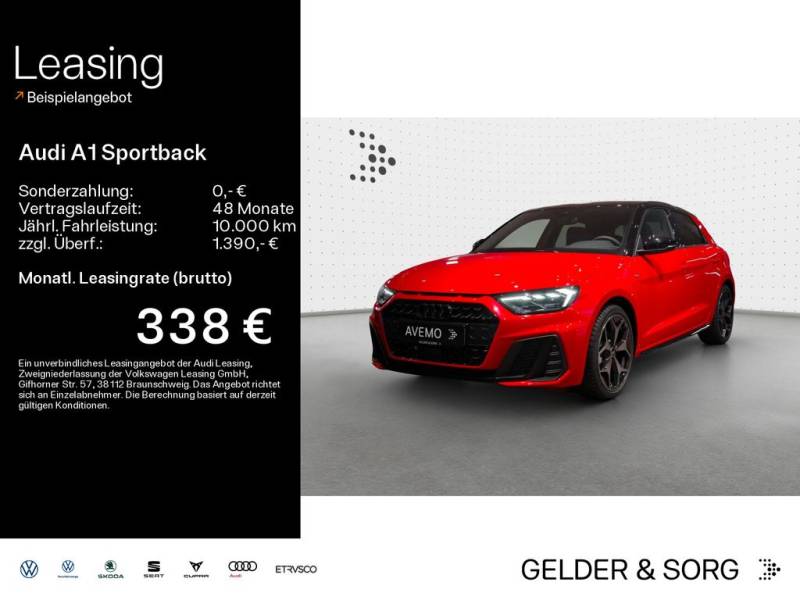 Audi A1 Sportback 35 TFSI S-LINE-NAVI+-INFO+-SHZ-RFK