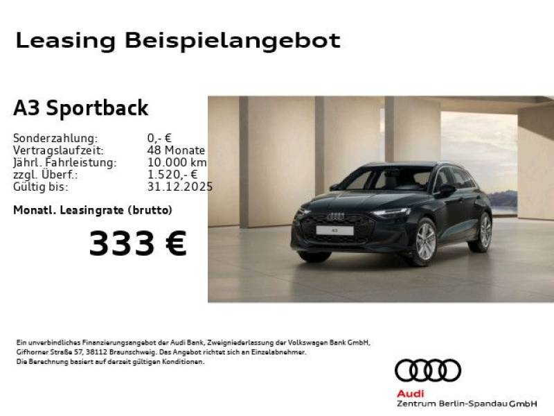 Audi A3 Sportback  35 TFSI S tro. *ACC*PARKASSIST+*