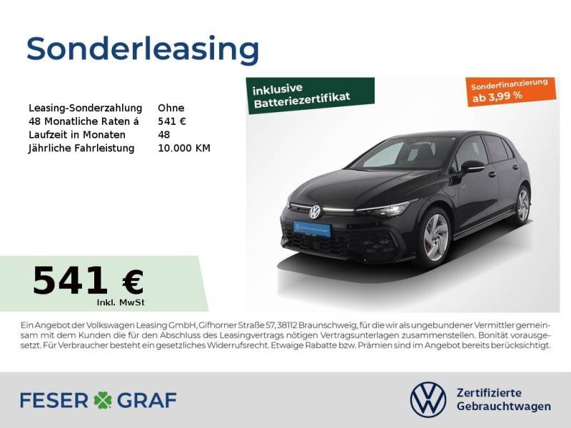 Volkswagen Golf 8 GTE 1.5 eTSI Navi AHK HUD BlackStyle