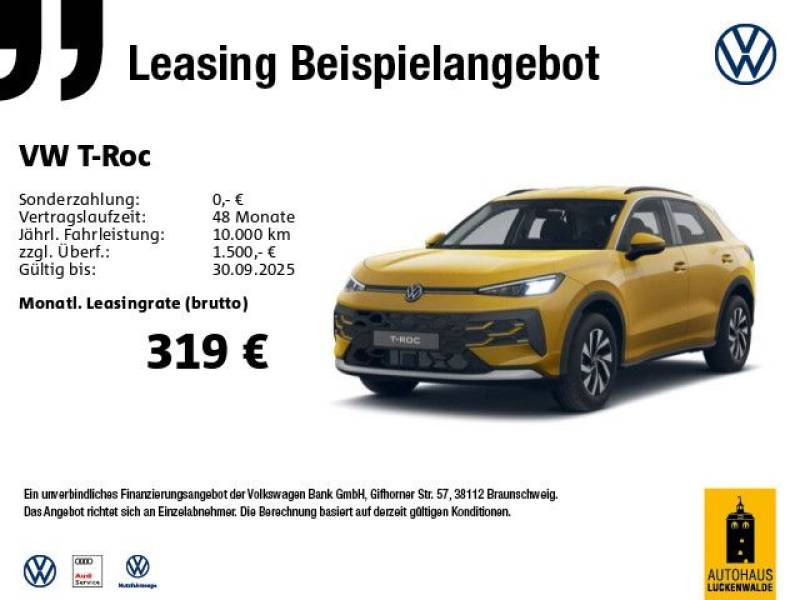 Volkswagen T-Roc Der neue T-Roc Life 1.5 eTSI DSG