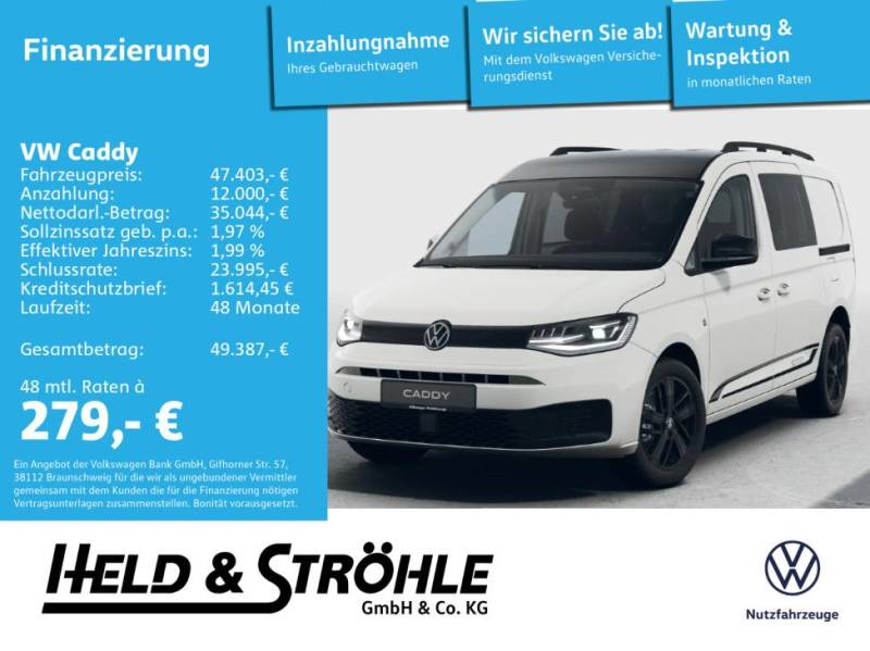 Volkswagen Caddy Flexible Maxi 5-Sitzer 2,0 l 90 kW TDI DSG
