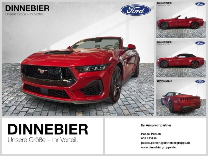 Ford MUSTANG GT CONVERTIBLE 5.0 LED+Kamera+Navi
