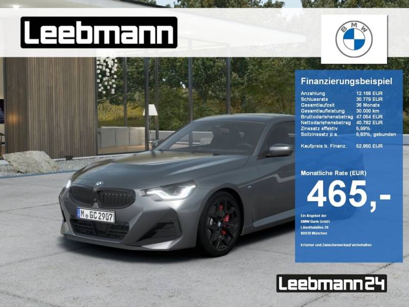 BMW 220i Coupé M-Sportpaket-Pro AdaptLED/HarmanKardo