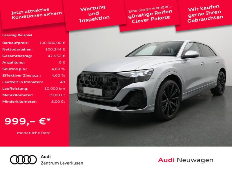 Audi Q8 TDI S line business STANDHZ LASER BandO AHK