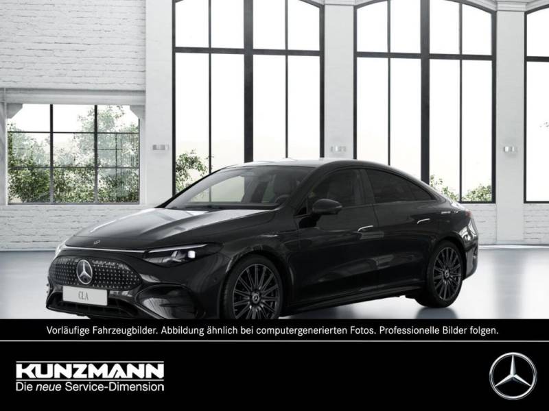 Mercedes-Benz CLA 250+ mit EQ Technologie AMG Night Panorama
