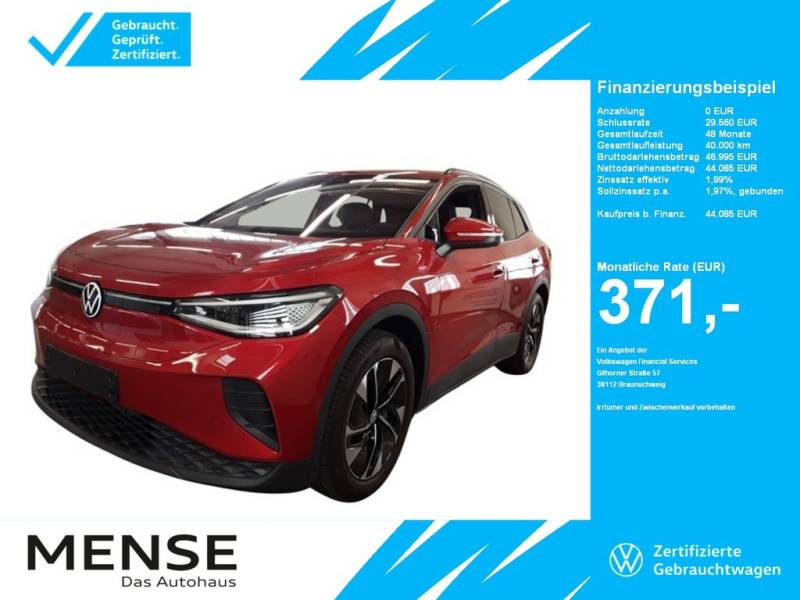 Volkswagen ID.4 Pro electric IQ.Light-Matrix-CarPlay-h/k-LM